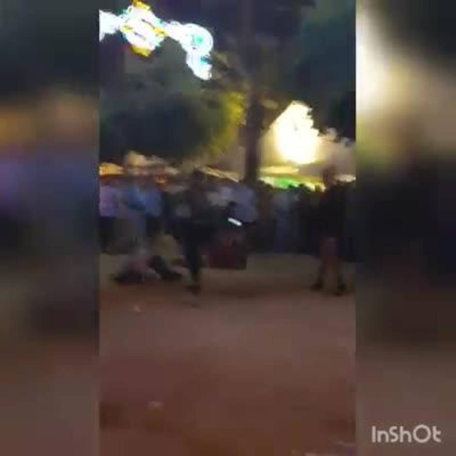 Vídeo: Pelea en la Feria de Jerez 2018