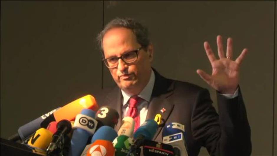 Torra acudirá a las tres cárceles con presos independentistas tras su visita a Puigdemont en Berlín