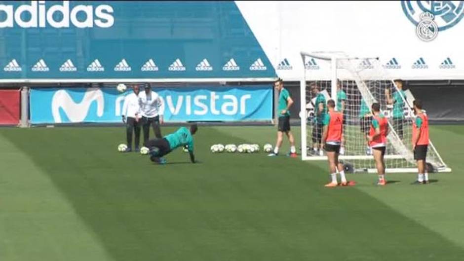 El Real Madrid sigue preparando el último partido antes de Kiev