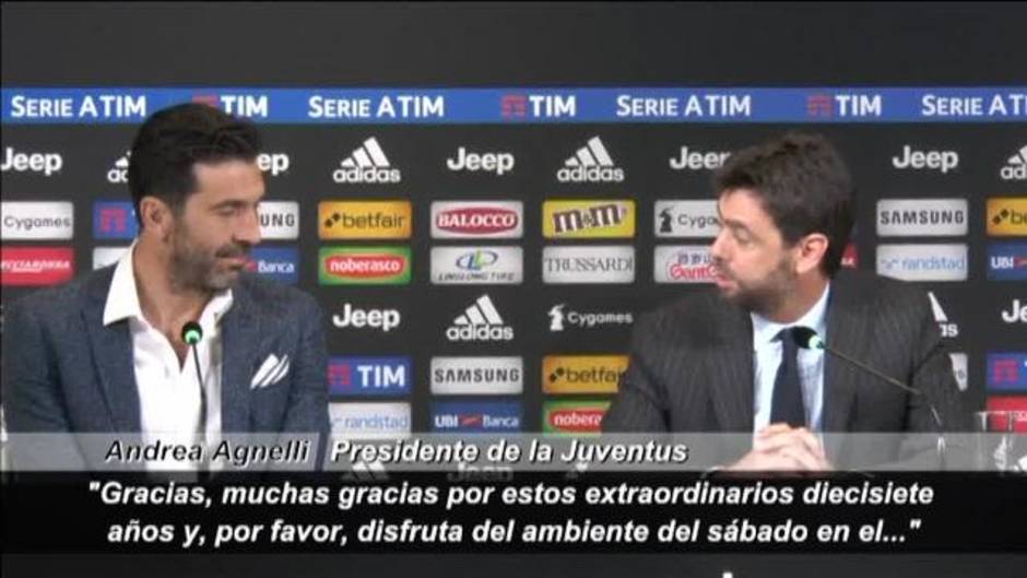 Gianluigi Buffon: "El sábado jugaré mi último partido con la Juventus"