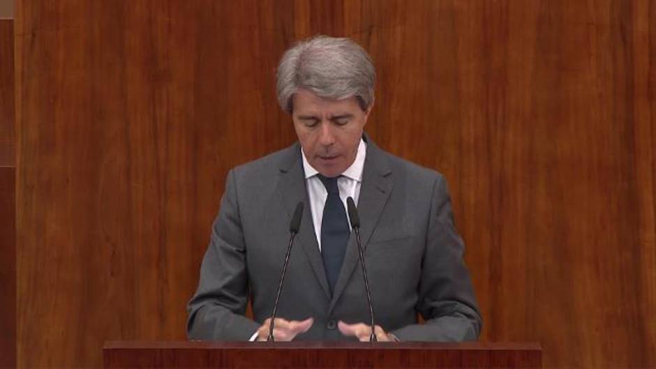 Ángel Garrido, elegido presidente de la Comunidad de Madrid