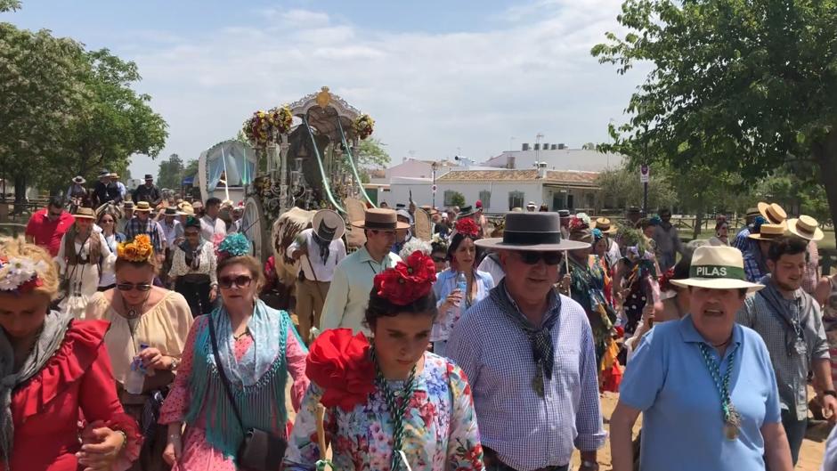 El Rocío 2018: El tiempo respeta la llegada de las hermandades a la aldea