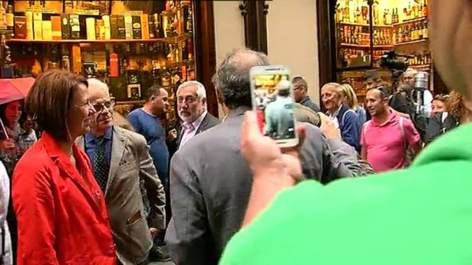 Quim Torra se da en Gerona su primer gran baño de masas