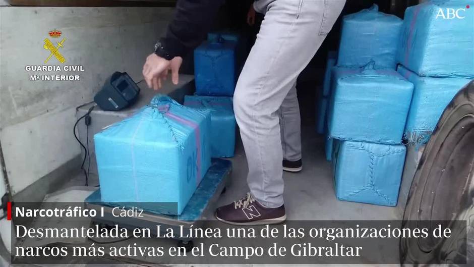 Desmantelada en La Línea una de las organizaciones de narcos más activas en el Campo de Gibraltar