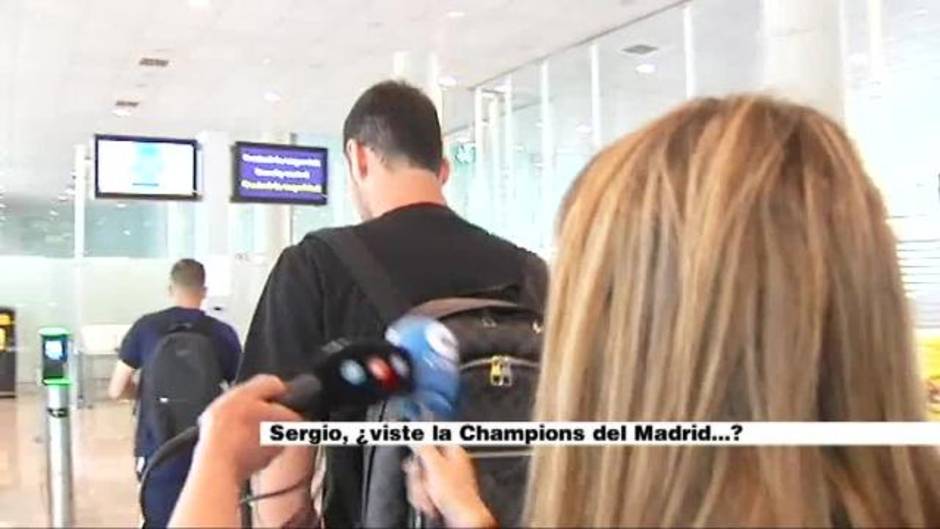 Busquets, Alba y Thiago viajan para concentrarse con la Selección Española