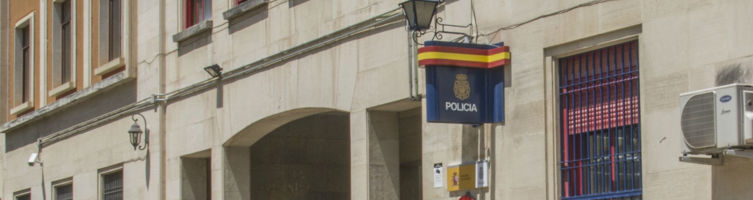 Comisaría central de la Policía Nacional en Jaén.