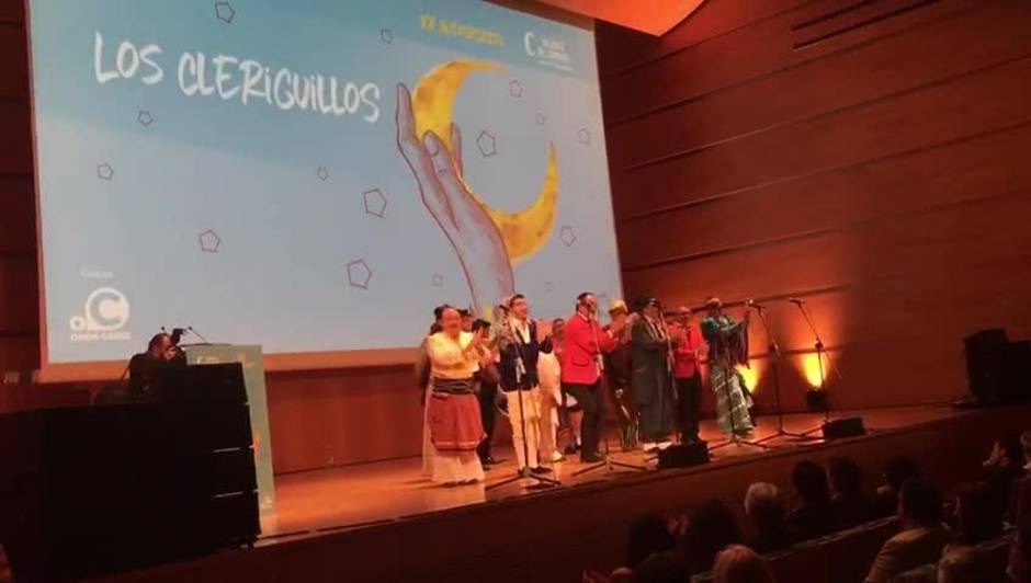 Actuación de 'Los cleriguillos' en los premios Baluarte del Carnaval de Cádiz 2018