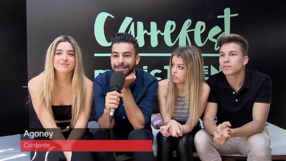 Agoney, Nerea, Raoul y Mimi ponen banda sonora al Carrefest Music Talent