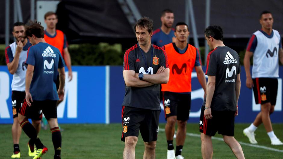 España ya se entrena en la ciudad deportiva de Krasnodar