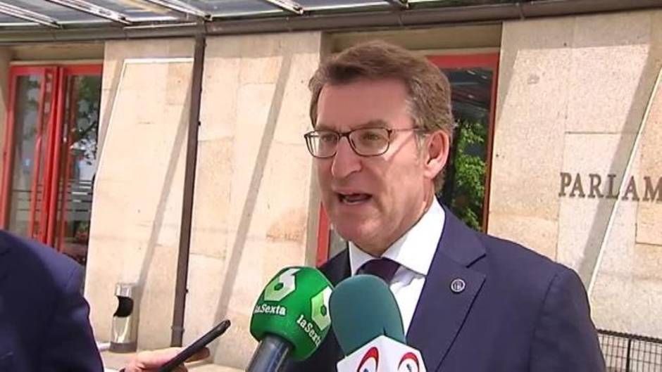 Feijóo sobre las candidaturas de Cospedal y Sáenz de Santamaría: "Se han presentado dos pesos pesados"