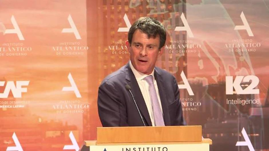 Valls señala que el separatismo no tiene futuro en Europa