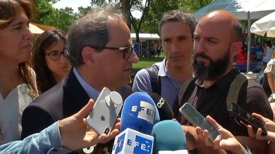 Torra, tras el desplante a Moranés: "El discurso me pareció un insulto personal"