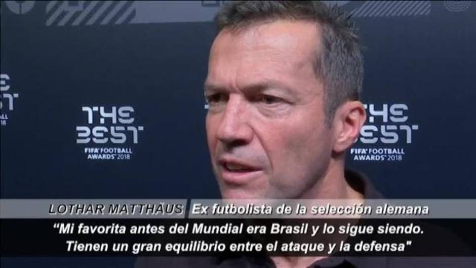 Ronaldo Nazário y Matthäus ven a Brasil como favorita para ganar el Mundial