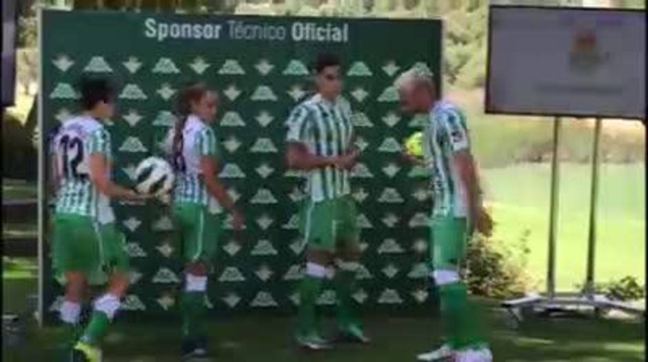 Ropa de entrenamiento y paseo de Kappa para el Betis 2018-19