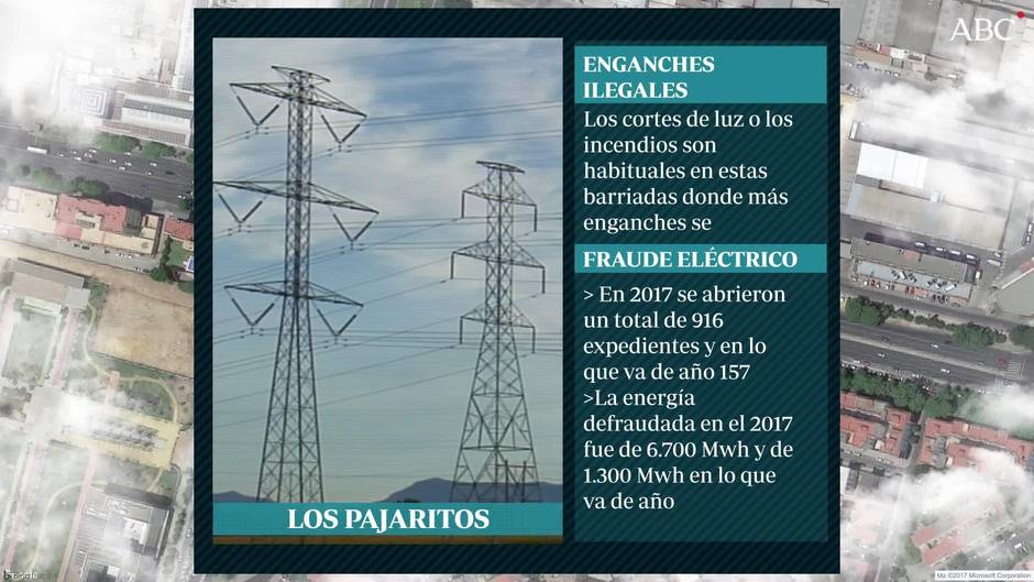 El fraude eléctrico de tres barrios de Sevilla iguala al consumo de la Feria de Abril