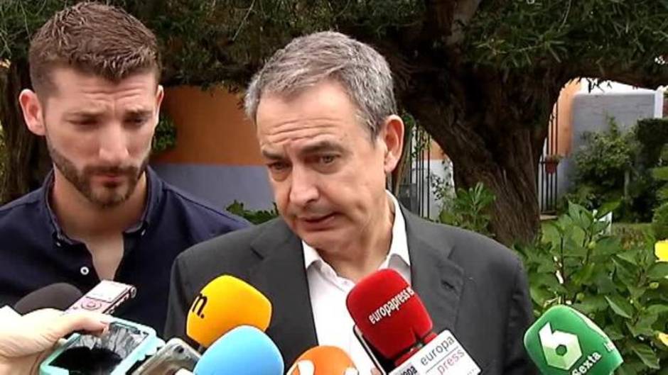 Zapatero: "La crisis en Cataluña sólo tendrá una solución política, pero va para largo"