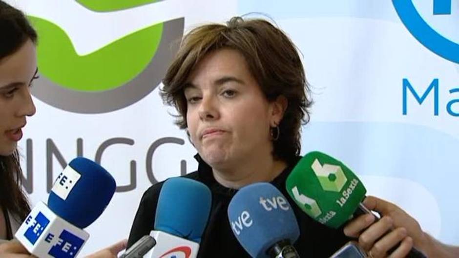Santamaría pide al PP que investigue el vídeo que la critica