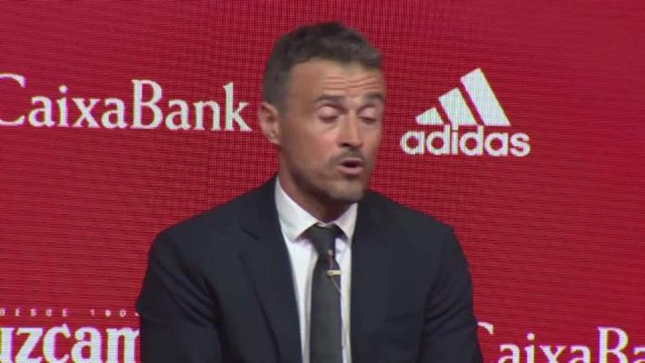 Luis Enrique es presentado como nuevo entrenador de 'La Roja'