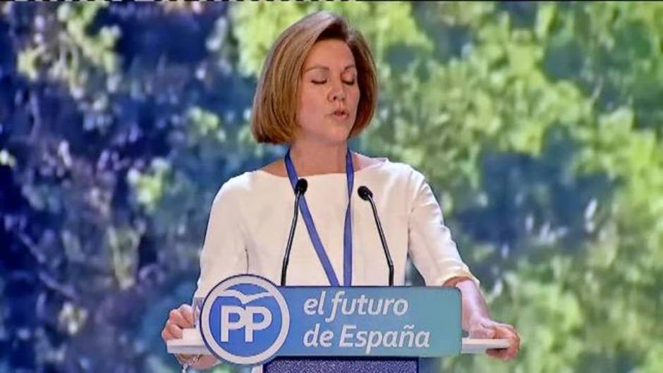 Cospedal deja la Secretaría del PP "con la conciencia tranquila, sin cuentas pendientes y con lealtad intacta"