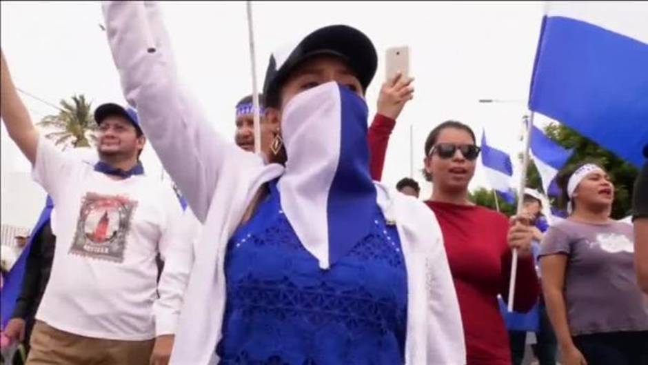 Nicaragua celebra el 'Día Nacional del Estudiante' con una marcha