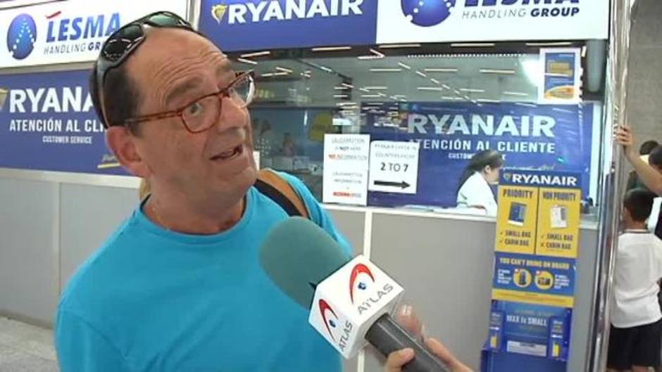 Segunda jornada de huelga de los tripulantes de cabina de Ryanair