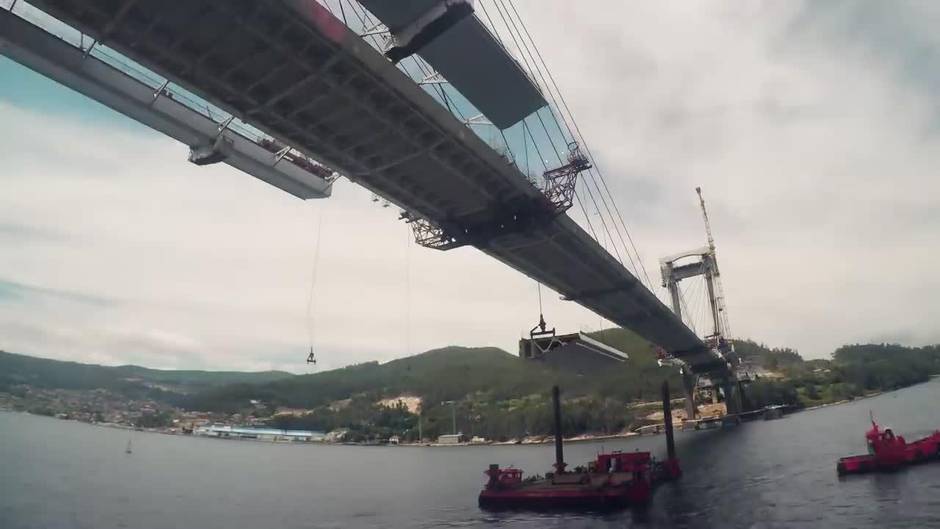 Inauguración de la ampliación del Puente de Rande