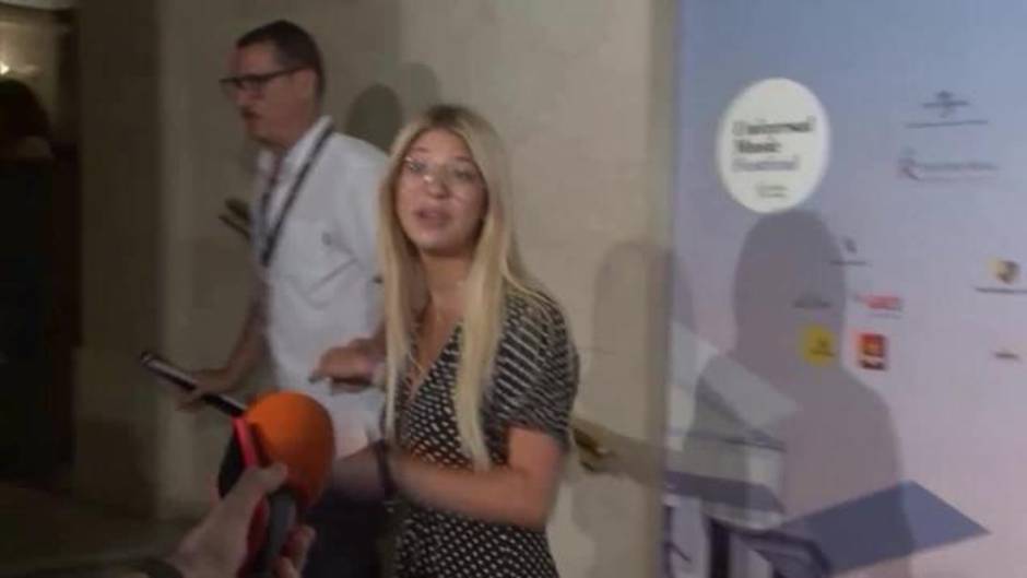 Ana Matamoros se niega a hablar con la prensa