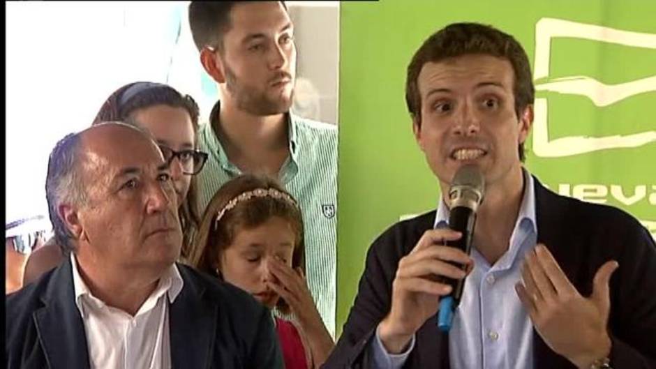 Casado hace bandera de la inmigración