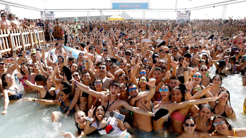 La piscina del Arenal Sound, ¿paraíso o infierno acuático?