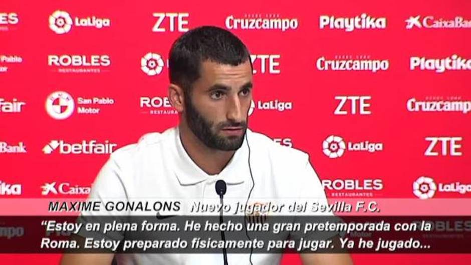 Gonalons, octava incorporación del Sevilla