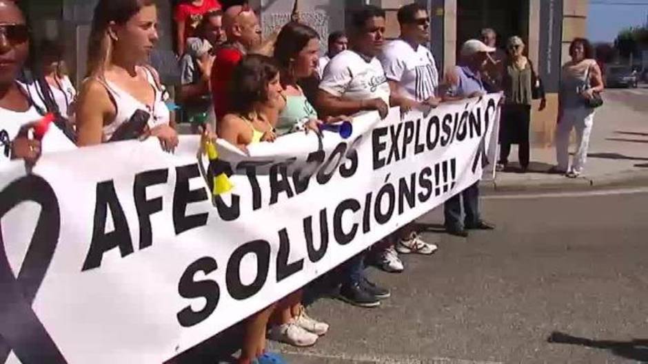 Miles de personas toman las calles de Tuy pidiendo soluciones para las víctimas de la explosión de una fábrica de petardos ilegal