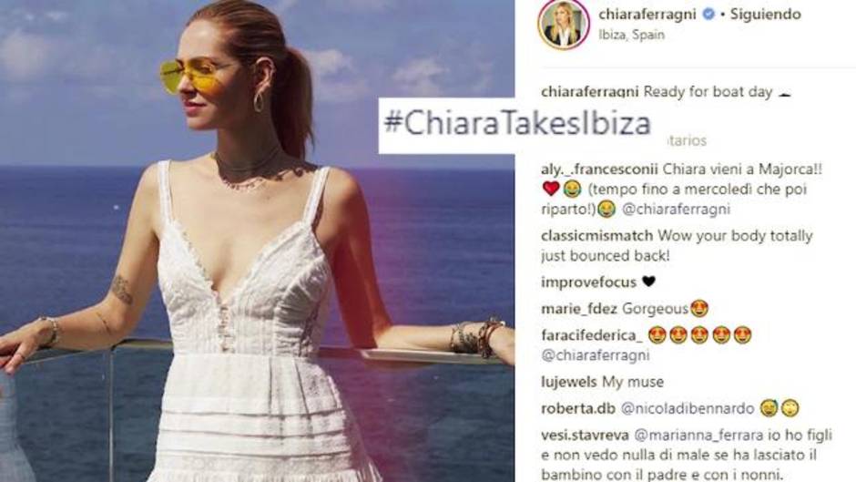 Chiara Ferragni, ya en Italia para el 'sí, quiero'