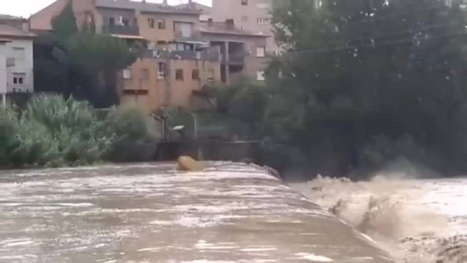 Alerta naranja en Barcelona y Girona por lluvias y tormentas muy intensas