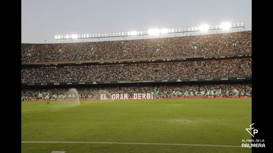 Así sonó el himno del Betis en el derbi