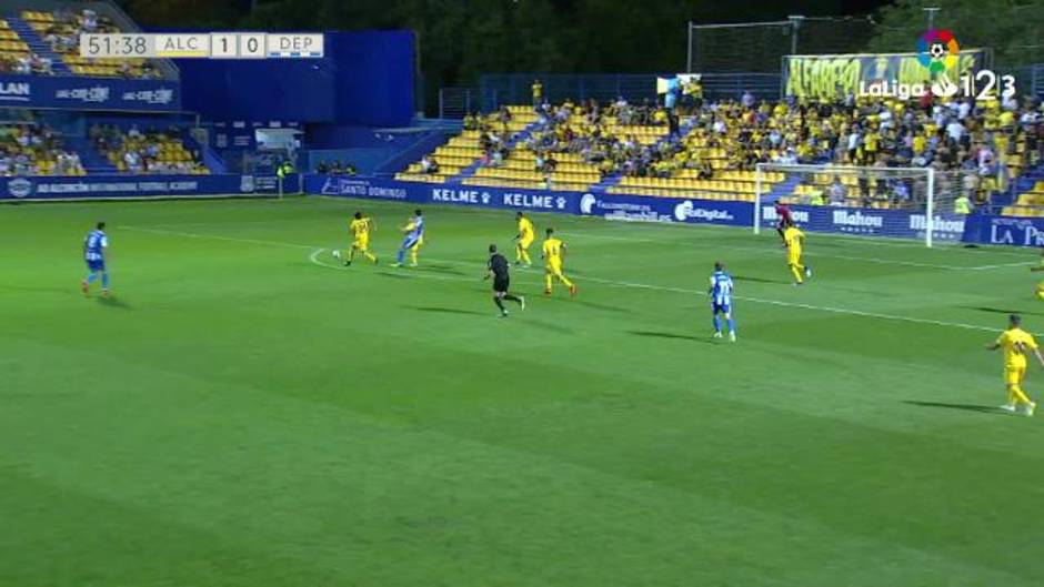 LaLiga 123 (J5): Resumen y gol del Alcorcón 1 - 0 Deportivo de la Coruña