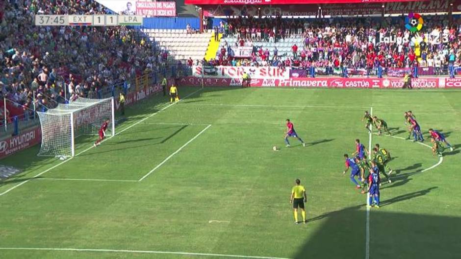 LaLiga 123 (J5): Resumen y goles del Extremadura UD 1-2 UD Las Palmas