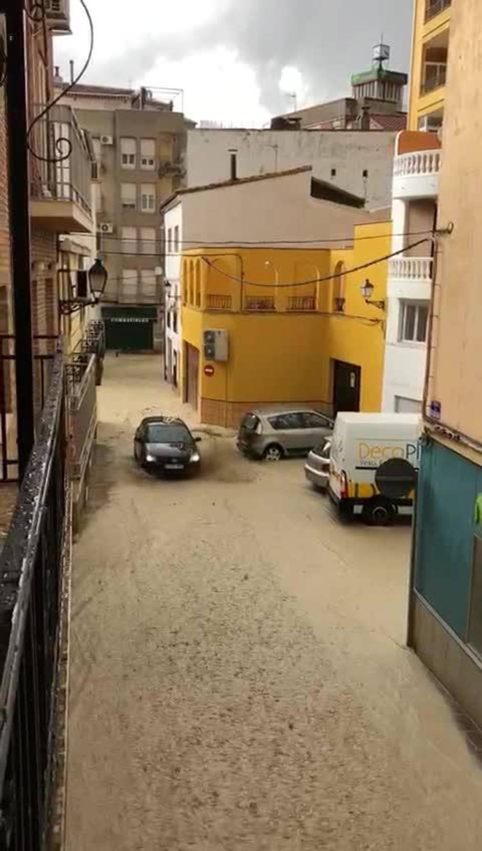 Un tormenta causa en 2 horas 20 incidencias en Jaén