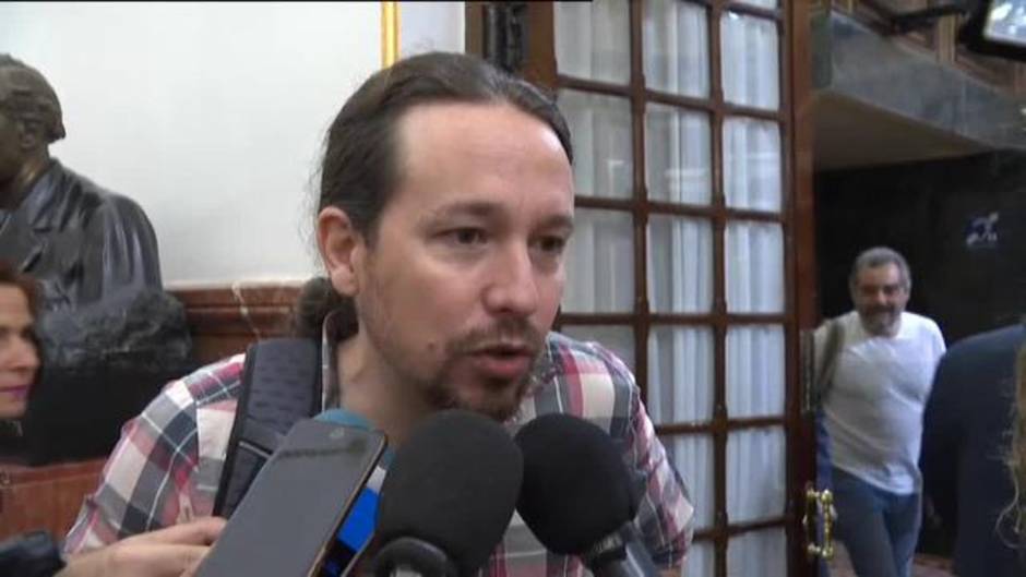 Pablo Iglesias: "Es un fraude que haya medios que hablen de plagio en la tesis de Sánchez"