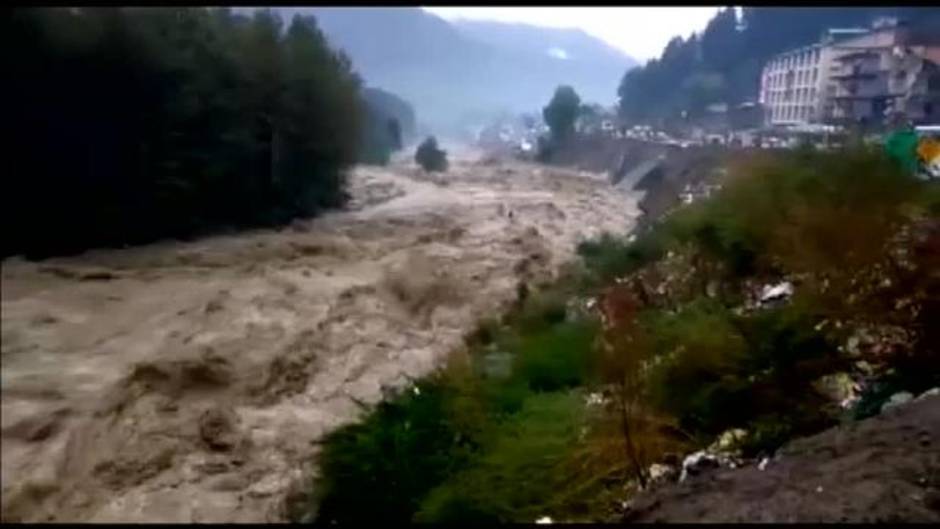 Las lluvias monzónicas provocan graves inundaciones en la India