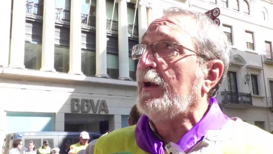 Pensionistas en Sevilla reclaman una pensión digna