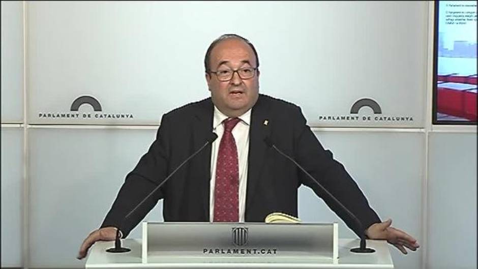 Iceta sobre el ultimátum de Torra: "No habrá una negociación sobre un referéndum, no sé por que tenemos que esperar a noviembre"