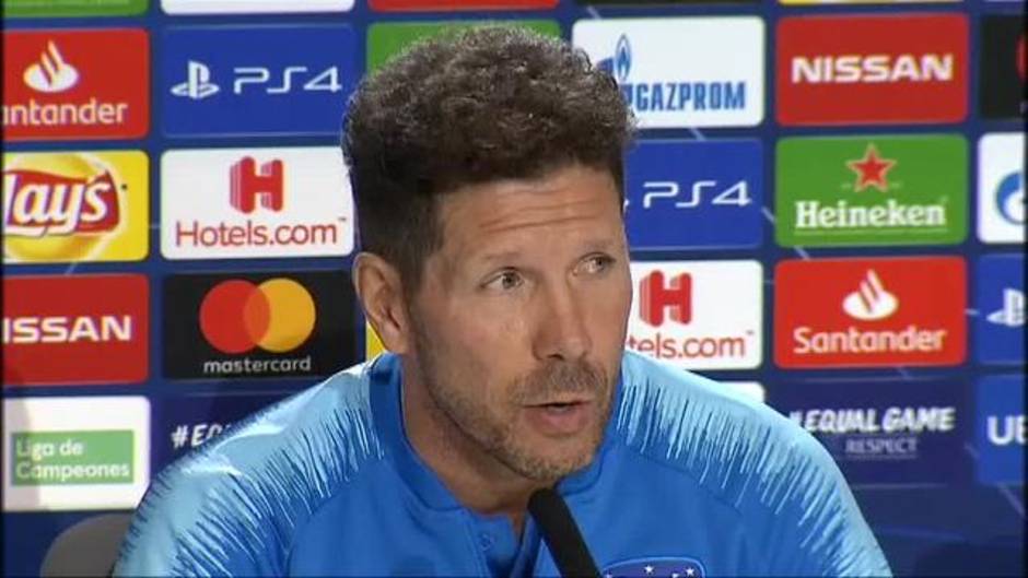 Simeone no entra en polémica con el VAR porque sabe que mañana "no va a haber"