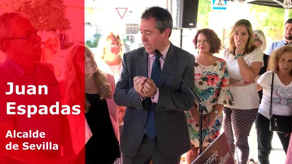 Inauguración de la calle Concha Caballero