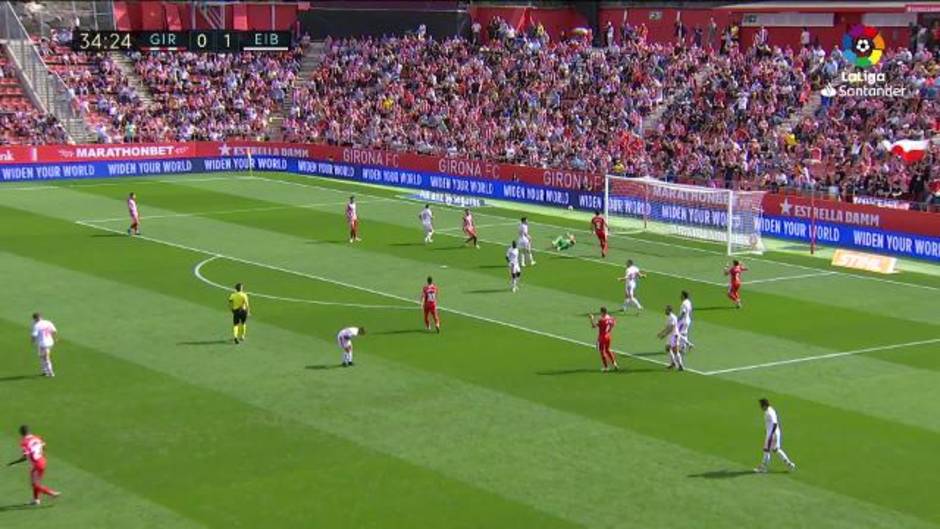 LaLiga (J8): Resumen y goles del Gerona 2-3 Eibar