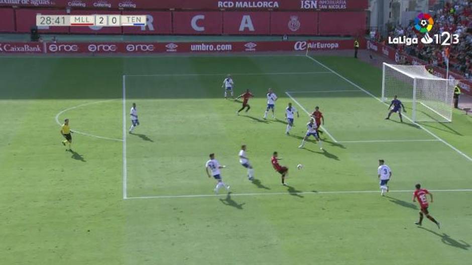 LaLiga 123 (J8): Resumen y goles del Mallorca 4-1 Tenerife