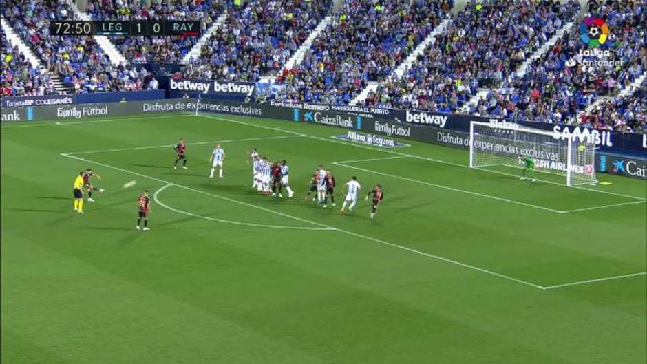 LaLiga (J8): Resumen y gol del Leganés 1-0 Rayo Vallecano