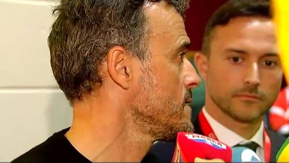 Luis Enrique, sobre la ausencia de Íñigo Martínez: "Ha sido un desajuste entre servicios médicos"