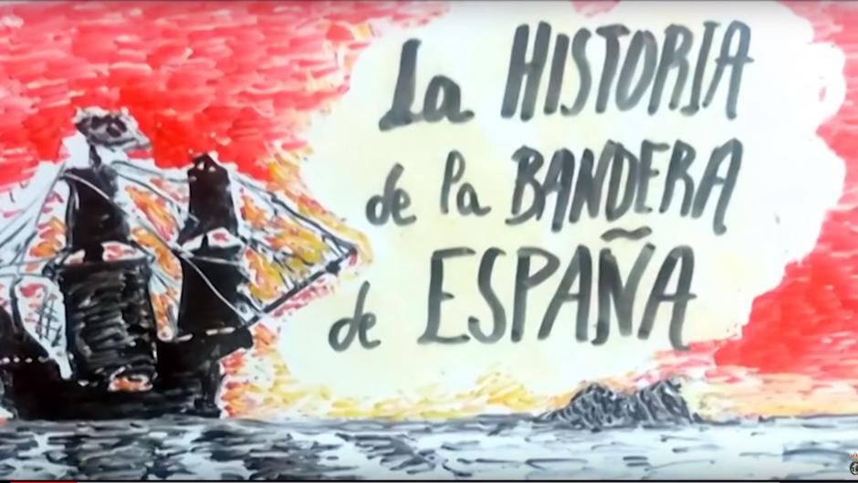 La evolución de la bandera española