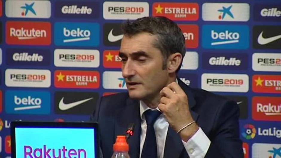 Valverde: "Evidentemente vamos a notar la baja de Messi"