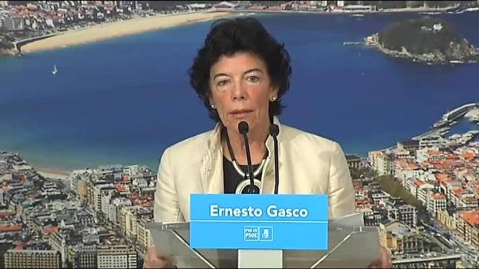 Celaá defiende que los presupuestos saldrán adelante "por muchos obstáculos" que pongan la derecha y el independentismo
